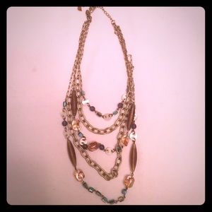 Lia Sophia 4 Strand Necklace